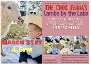 Petting Zoo & Easter Pictures @ The Cook Farm